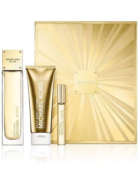 michael kors sexy amber gift set